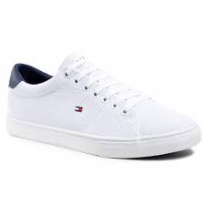This distinctive yet reliable brand offers something for every pace of life. Sneakers Tommy Hilfiger Essential Knit Vulc Fm0fm03474 White Yale Navy 0k5 Sneakers Halbschuhe Herrenschuhe Eschuhe De