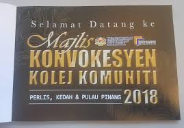 Kolej komuniti merupakan satu sistem pendidikan tinggi di malaysia di bawah pengurusan jabatan pengajian kolej komuniti (jpkk), kementerian pengajian tinggi malaysia. Majlis Konvokesyen Kolej Kolej Komuniti Sungai Petani Facebook