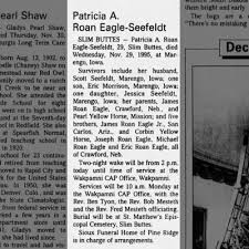 Obituary for Patricia A. Roan (Aged 29)