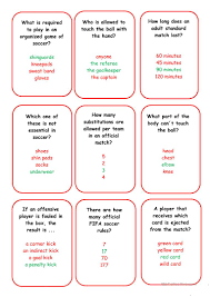 This game is the popular one just like the questions that you ask your potential boyfriend or girlfriend to know them more. Soccer Football Board Game 2 Question Cards English Esl Worksheets For Distance Learning And Physical Classrooms