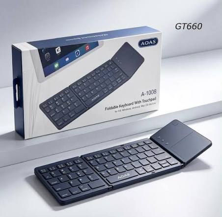TECLADO FOLDABLE KEYBOARD WITH TOUCHPAD A-1008