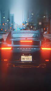 The best 4k car wallpapers of supercars, hyper cars, muscle cars, sports cars, concepts & exotics for your desktop, phone or tablet. Car Porche Street City Nature Wallpaper Hd Iphone Porche Car Porsche Car Wallpapers