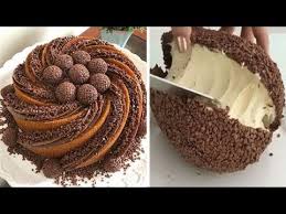 So Yummy Chocolate Cake Decorating Ideas To Impress Your Family Satisfying Chocolate Cake Videos Tasty Chocolate Cake Easy Cake Recipes Baking Cakes Ideas