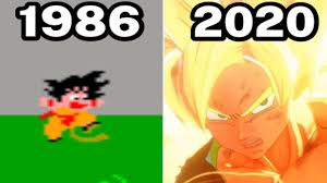 As dragon ball and dragon ball z) ran from 1984 to 1995 in shueisha's weekly shonen jump magazine. Graphical Evolution Of Dragon Ball Games 1986 2020 Youtube