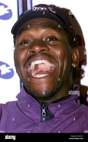 British heavyweight Olympic Champion Audley Harrison during a press  conference at St Martin hotel, London, to announce his second professional  bout to be held at Liverpool's Olympia