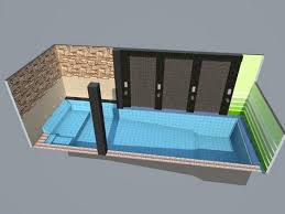 Image For Sketsa Rumah Minimalis Dengan Kolam Renang Indoor Kolam Renang Rumah Minimalis Sketsa