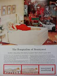 1960 Simmons Beautyrest Mattress Kim Novak Vintage Etsy Vintage Advertisements Simmons Beautyrest Mattress Beautyrest Mattress
