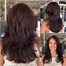 Straight bangs act as a perfect cover for some facial flaws, like forehead folds or blemishes on a problematic skin. 12 Attractive Long Straight Hairstyles With Layers Wetellyouhow