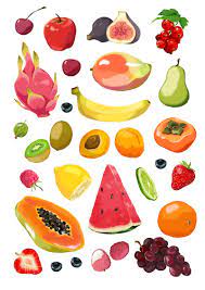 ป กพ นโดย lu ru ใน food illustrations ศ ลปะเก ยวก บอาหาร ผลไม ภาพประกอบ