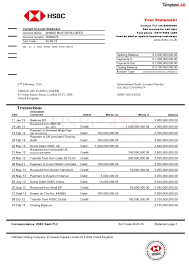 A list of all the transactions that have occurred since your last statement (purchases, payments, credits, 35 Editable Bank Statement Templates Free á… Templatelab