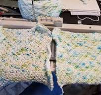Simple Knitted Dishcloth for Chunky Knitting Machines - The ...
