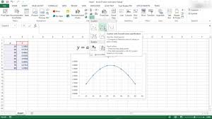 Regresi Dengan Ms Excel Youtube