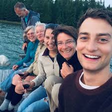 Introducing the Class of 2028! Meeting Gabe Forest. Fun fact: "I am a 2014  Wisconsin High School State Ping Pong champion"