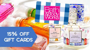 Redeem this card for merchandise only, and for cash when the balance is under $10, at all bath & body works (bbw) or white barn (wb) us & puerto rico store. Kroger 15 Off Bath Body Works Gift Card Southern Savers