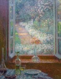 Henri Le Sidaner Fenster Mit Nelken Gerberoy 1908 Palazzo Barberini Roma Dipingere Idee Dipinti Artistici Paesaggi