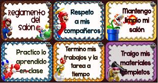 Nuevas Reglas Para La Convivencia Escolar Reglas Para La Convivencia Imagenes Educativas Semaforo De Conducta