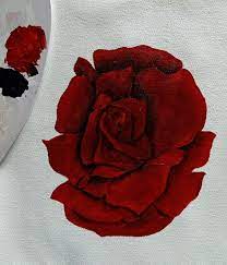 Acrylic Tutorial Rose Flower St