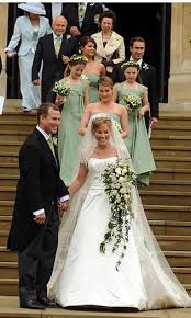 Peter And Autumn Phillips Split A Look Back At Their Wedding Day Royal Marriage Future Bride Bride