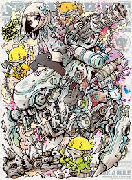 Pin By Nahthan Villena On Illust Kawaii Art Cyberpunk Art Cartoon Art