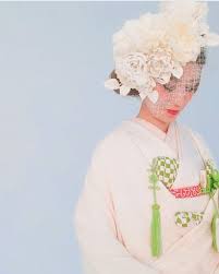 ボブ風和装アレンジ 白無垢 ヘアアクセサリー thesweetcloset rumi ヘアアレンジ instagram posts women instagram