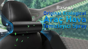 Baseus Original Ecological Arac Hava Temizleyici Sprey Pm2 5 Eliminator Youtube
