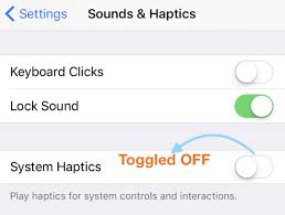 What Is Iphone Haptic Feedback Enable Or Disable Appletoolbox