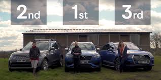Audi Q7 Land Rover Discovery And Volvo Xc90 Tested With Hay Bales Autoevolution