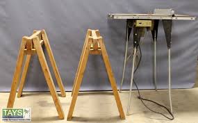 Click here to see the safety data sheets for this product. Tays Realty Auction Auction Tays Facility October Auction Item Black And Decker 7 1 2 Table Saw And Two Wooden Saw Horses