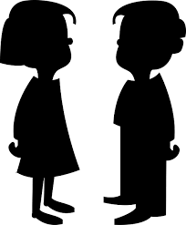 Black And White Boy Outline Free Image On Pixabay Silhouettes Boy Girl Kids Young Silhouette Clip Art Boy Silhouette