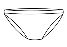 Currently on top i wear a nude, black, grey cotton, white color is not the most important thing in choosing your underwear. Coloring Page Underpants Free Printable Coloring Pages Img 28763