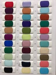 color chart color template tulle colour chart for wedding dresses and evening dresses