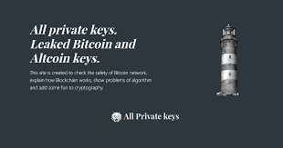 Two programs for finding private keys, and 600. All Bitcoin Private Keys And Altcoin Private Keys