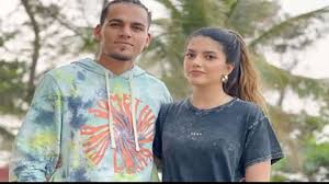 Girlfriend is boyfriend's partner and the daughter of daddy dearest and mommy mearest. Meet Ishani Mumbai Indians Spinner Rahul Shahar S Beautiful Girlfriend India News Republic