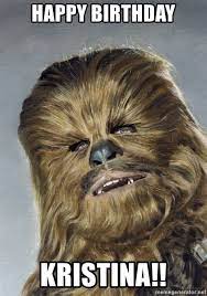 Chewbacca Birthday Memes