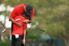 Sam worked the putter with supreme confidence. Tiger Woods Saw Incredible Golf Shots His Son S The New York Times