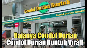 Not only does durian bear offer cendol durians, they also have fresh durians, frozen durians, musang king burnt cheesecake, durian crepe, durian paste. Viral Cendol Durian Runtuh Setapak Malaysia Youtube