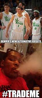 Stay up to date on the latest nba basketball news, scores, stats, standings & more. Nba Memes Auf Twitter Kevin Durant Wants A Trade To The Nuggets Thunder Nuggets Nba Http T Co Caynyjwcgk