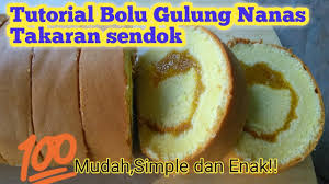 Oct 18, 2020 · bolu gulung selai nanas dapat anda ketahui bahwasannya sobat berada ditempat yang tepat bila anda sedang mencari resep masakan bolu gulung selai nanas ini. Tutorial Bolu Gulung Nanas Takaran Sendok Enak Banget Anti Gagal Youtube