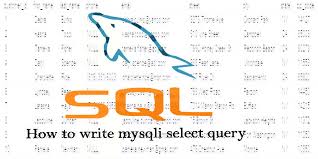 How To Write A Mysqli Select Query Step By Step Instructions To Compose Mysqli Select Inquiry In Php And In Mysql Comand Line In 2020 Writing Query The Selection