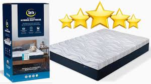 Serta 10 Premier Gel Memory Foam Hybrid Mattress Product Review Unboxing Youtube