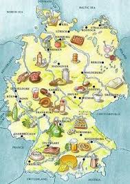The library holds roughly 3,200 germany maps at 1:25,000 scale. Germany Food Map Essen In Deutschland Hendl Deutsches Essen