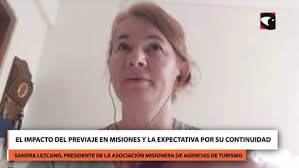 Desde la Asociación Misionera de Agencias de Turismo destacan el impacto  positivo del Previaje y apoyan la implementación del programa como política  de Estado