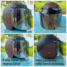 Untuk harga helm bogo kaca datar terbaru dibanderol rp 205.000. Harga Spesifikasi Helm Bogo Kulit Dewasa Bawah Coklat Atas Hitam Kaca Datar Warna Silver Dan Perbandingan Toko Harga Indonesia