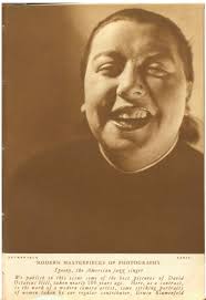 Ralph Dumain: "The Autodidact Project": Photograph: Erwin Blumenfeld:  Speevy, The American Jazz Singer