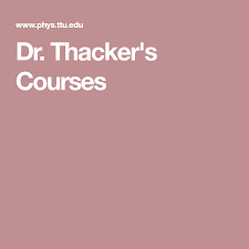 Dr Thacker S Courses Courses Reading Unit Magnet Unit