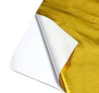 Gold Reflective Heat Barrier with Adhesive Backing