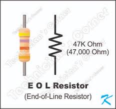 The purpose of eolr's is to allow the control panel to supervise the field wiring for open or short circuit conditions. What Makes The Eol Resistor So Important