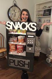 It Was A Snaccident Recipe Vending Machine Diy Vending Machine Cool Halloween Costumes