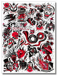 Ron Henry Wells Webstore Traditional Tattoo Traditional Tattoo Flash Flash Tattoo