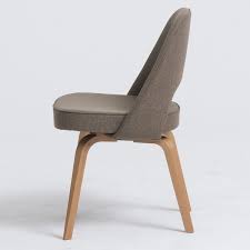 Saarinen Side Chair With Wood Legs Furniture Dining Chairs Classy Furniture Chair